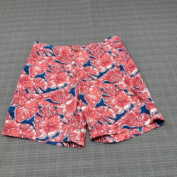 Vineyard Vines Breaker Shorts Mens 32 Tropical Hawaiian Vacation Beach‎ Resort - Picture 1 of 9